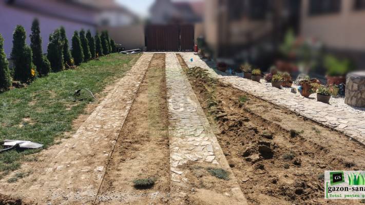 Amenajare curte 400mp