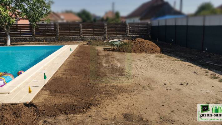 Amenajare curte 400mp