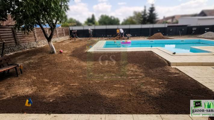 Amenajare curte 400mp