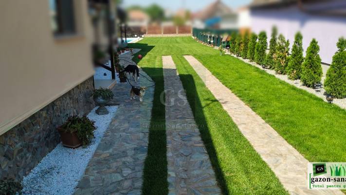 Amenajare curte 400mp