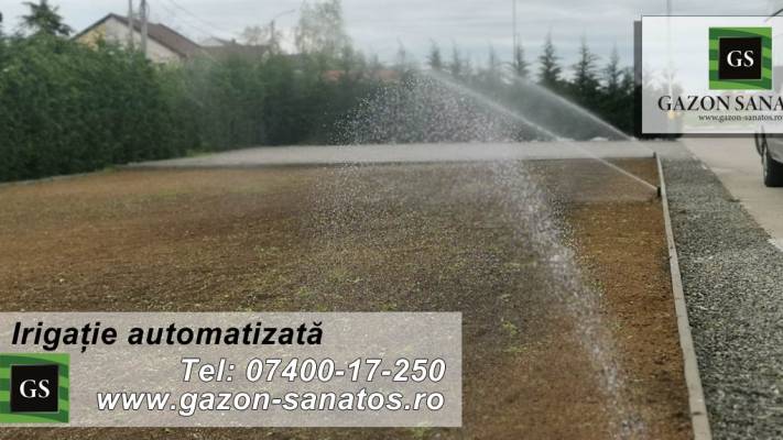 Insamntare Gazon 600mp