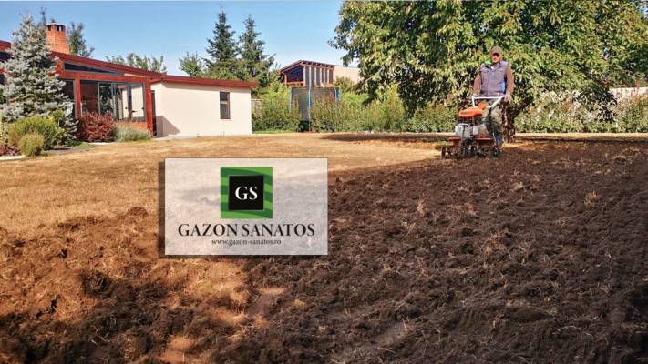 Însămânțare Gazon 350mp