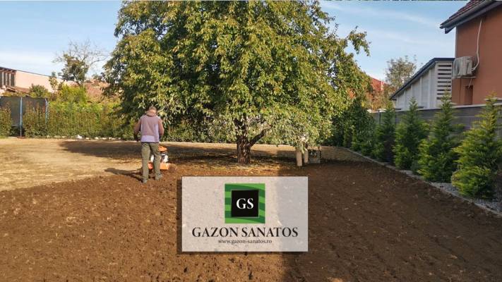 Însămânțare Gazon 350mp